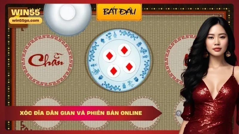 Xóc đĩa dân gian và phiên bản online